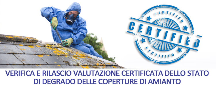 Certificazione stato degrado amianto